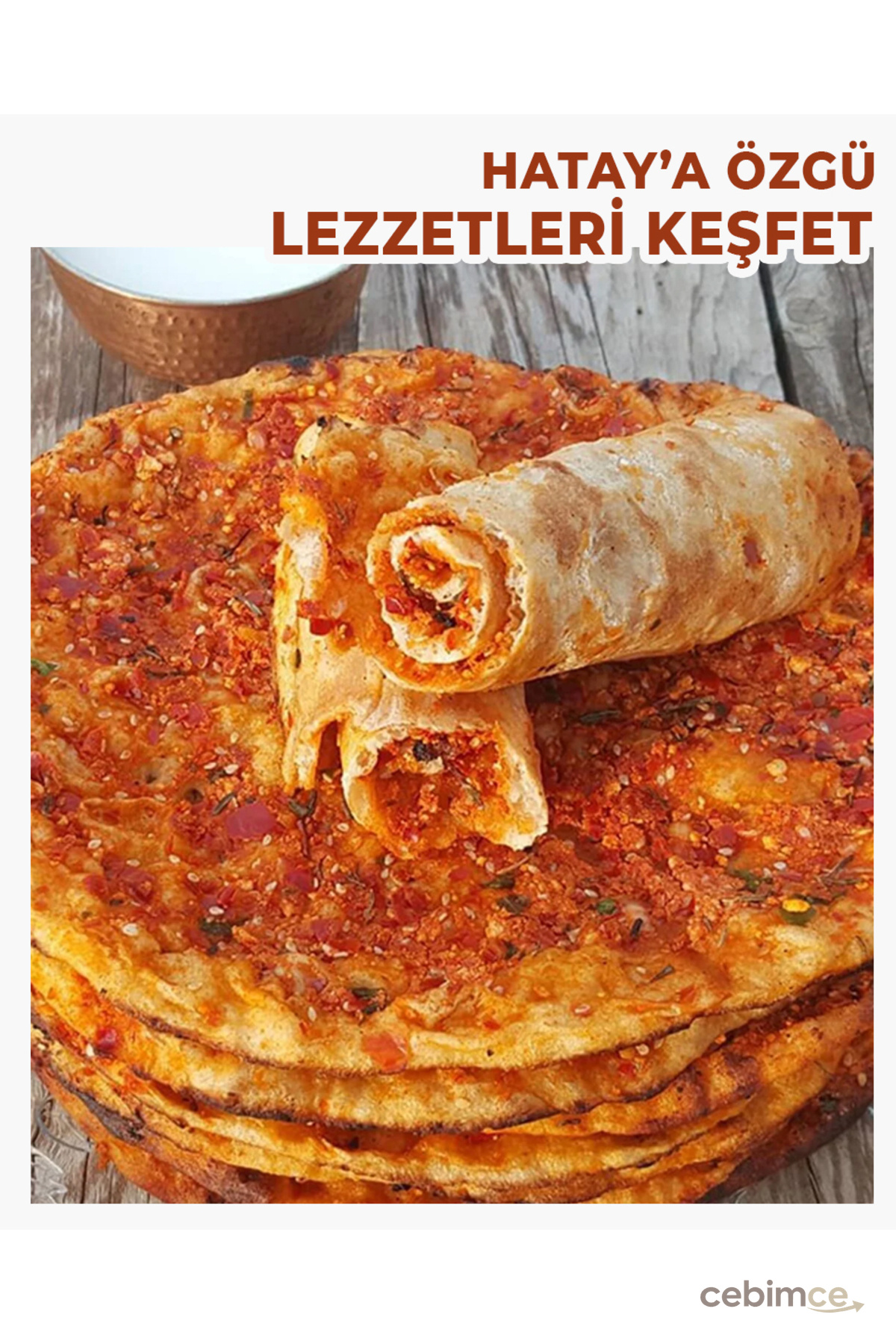 hayriye ana yöresel ürünler Hatay Usulü Az Acılı Katıklı Ekmek 10 Adet – Yöresel Taş Fırın Lezzeti – Taze Üretim