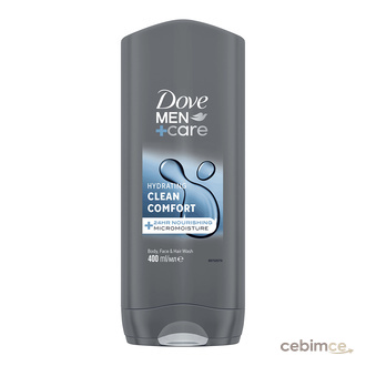Dove Men +Care Clean Comfort Duş Jeli 400 Ml