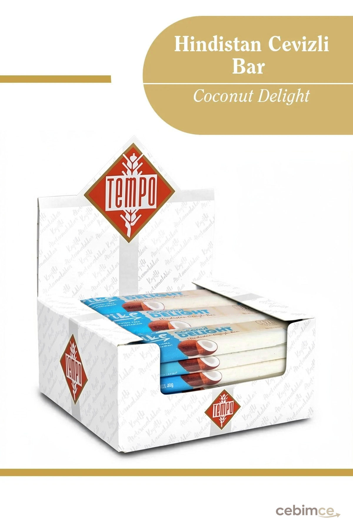 Pike Hindistan Cevizli Bar 32 g x 12 Adet
