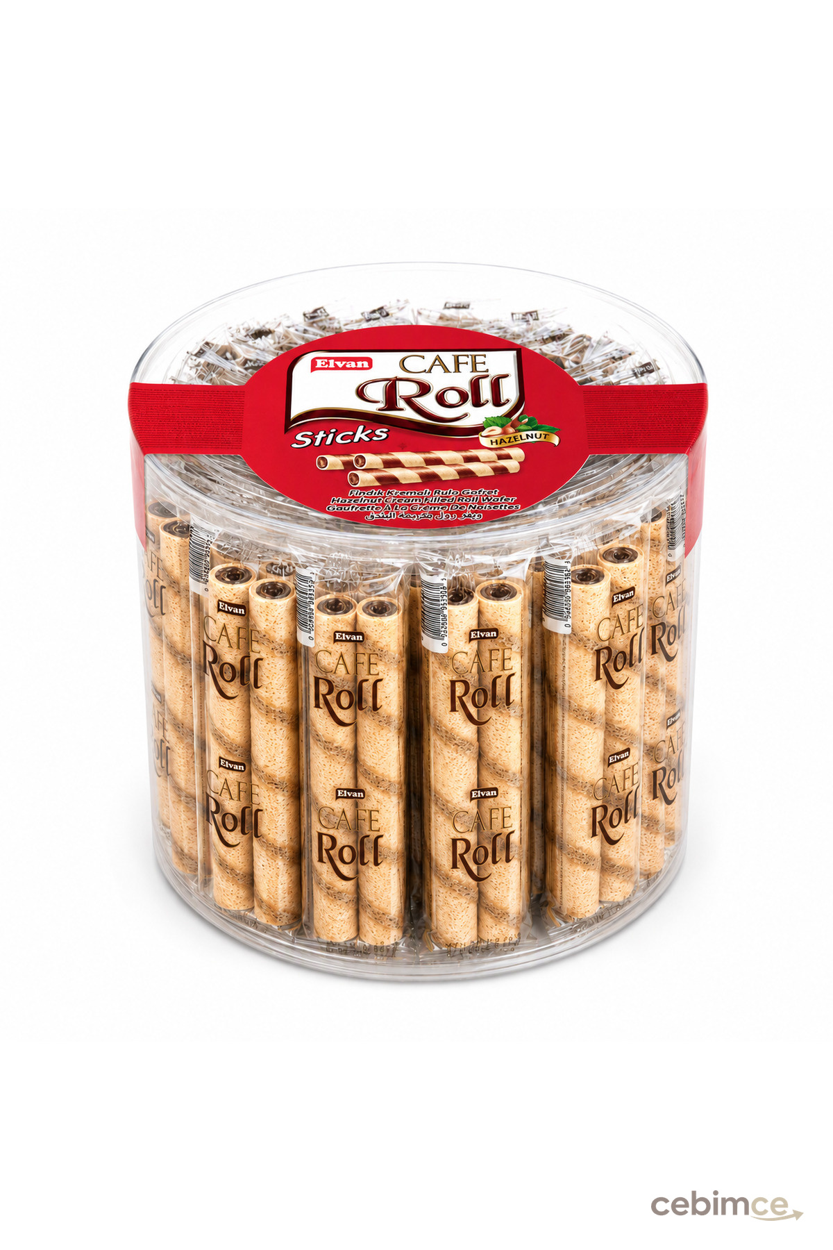 Elvan Caferoll Fındıklı 10 Gr. 48 adet (1 Silindir Kutu)