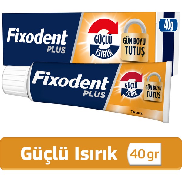 Fixodent Plus En İyi Tutuş Diş Protez Yapıştırıcı Krem 40 gr